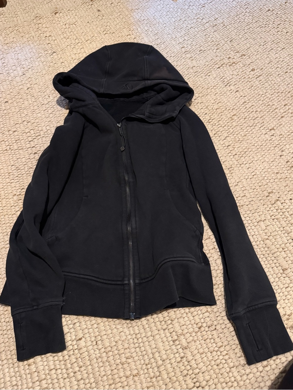 lululemon athletica Black Full-Zip Hoodie
